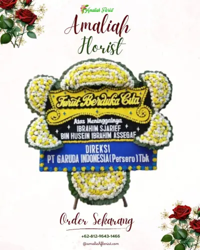 Papan Bunga Duka di Anggoeya